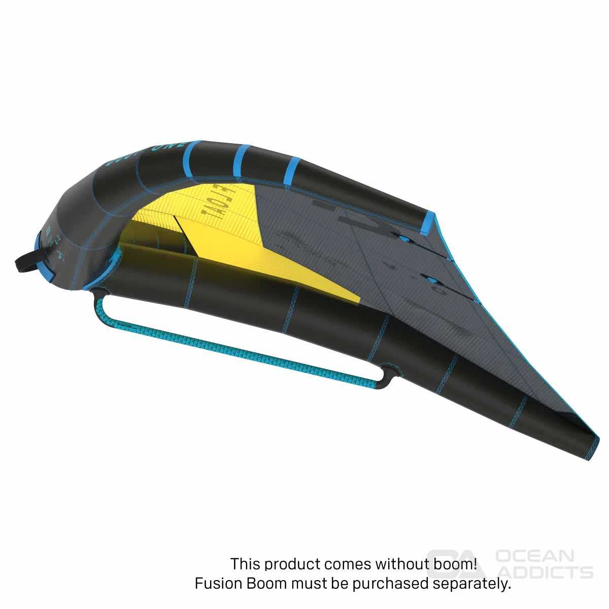 2025 Duotone Float Wing - Anthracite Yellow - Side