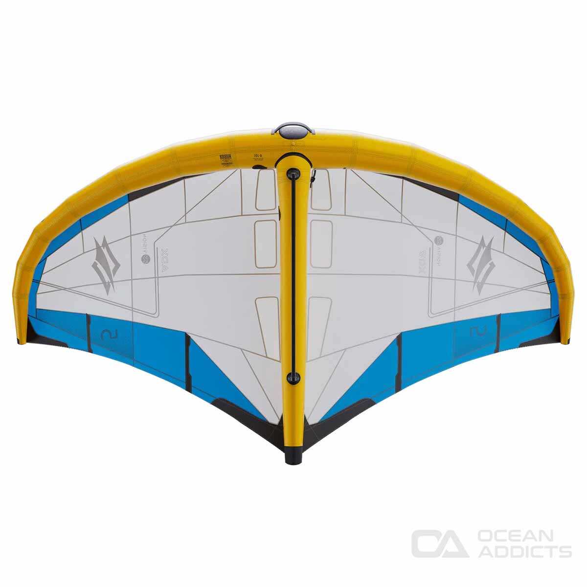 2025 Naish ADX NVISION wing - foil wing bottom view