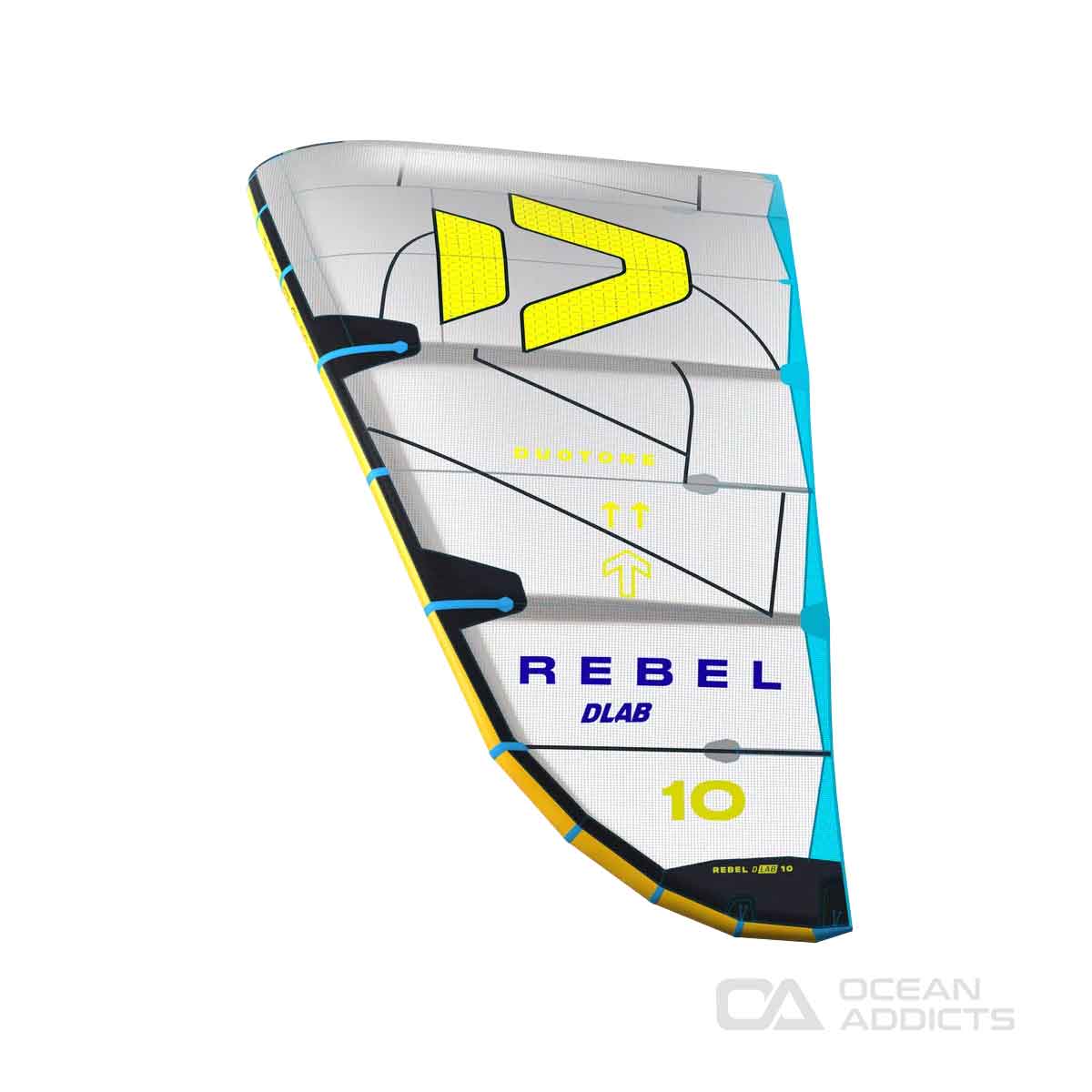 2025 Duotone Rebel DLAB Kite - Left Side