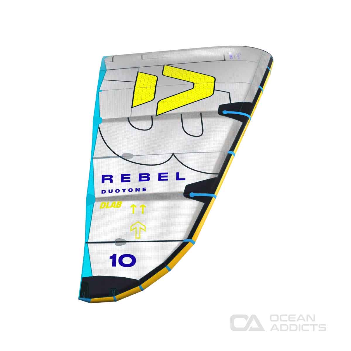 2025 Duotone Rebel DLAB Kite - Right Side