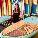 Shelly with her new Naish Alana GTW