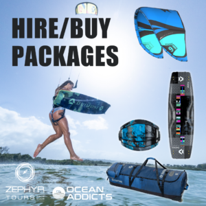 Zephyr Hire Kitesurfing Gear