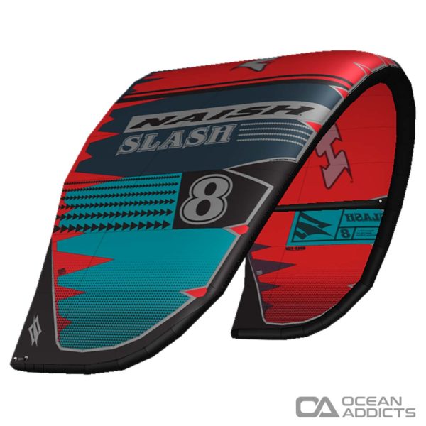 Naish-Slash-Kite-2020-red-grey-teal