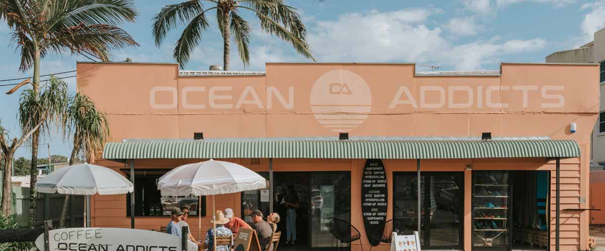 Ocean Addicts Foil Kite and SUP Shop Maroochydore - Sunshine Coast - Local Store Cotton Tree