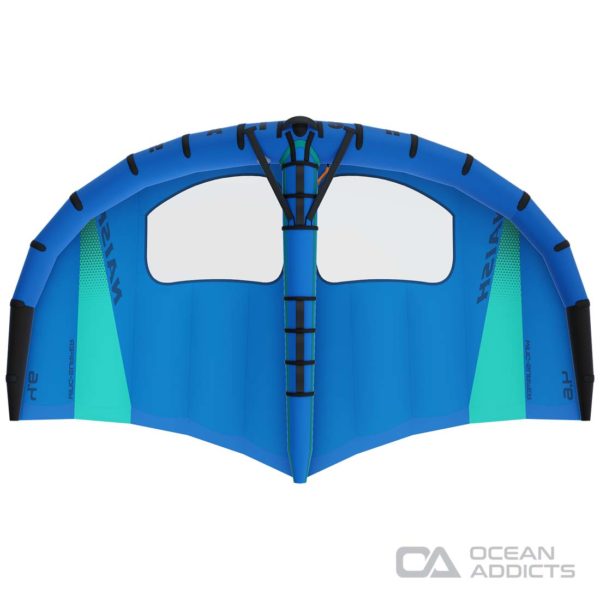 S26 Naish Wing Surfer - Surf and Foil Wing - Blue - Bottom View