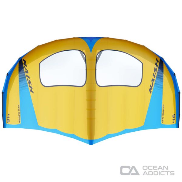S26 Naish Wing Surfer - Surf and Foil Wing - Orange - Top View