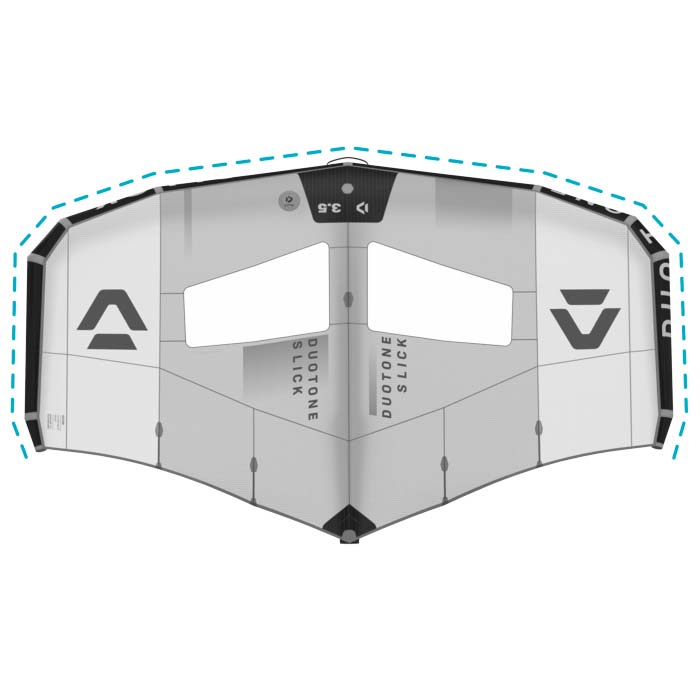 duotone slick wing - tech features - wing span slick