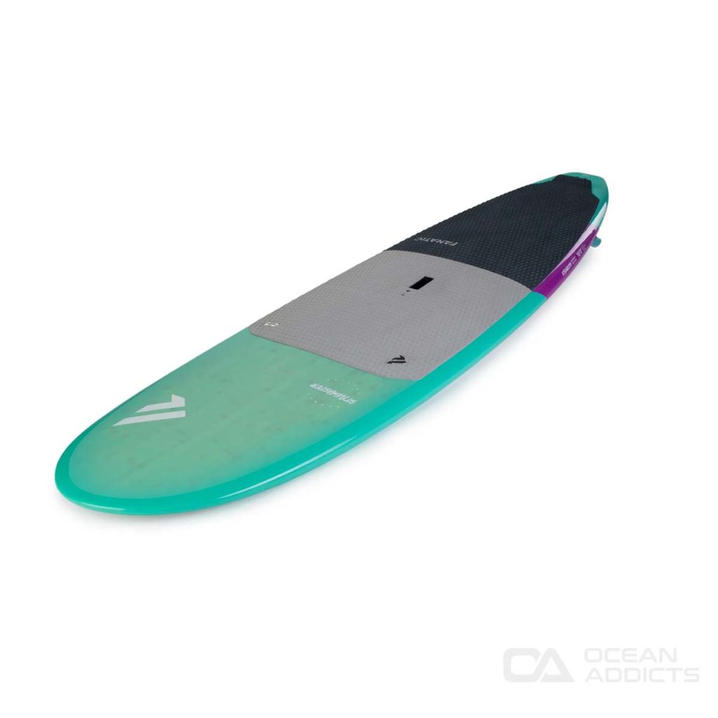 2023 Fanatic Stylemaster SUP Board - Allround Wave Classic Longboard SUP Board - Order Fanatic SUP Boards Online Australia - Top View Angled