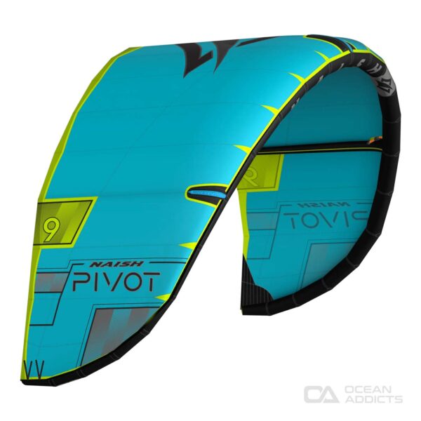 2024 Naish Pivot Kite - Light Blue - Sideview Right - Order Online Australia