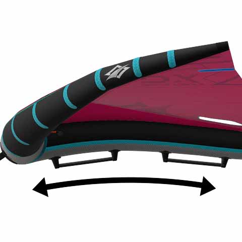 2024 Naish Wing-Surfer ADX - Ergonomic Curved Strut