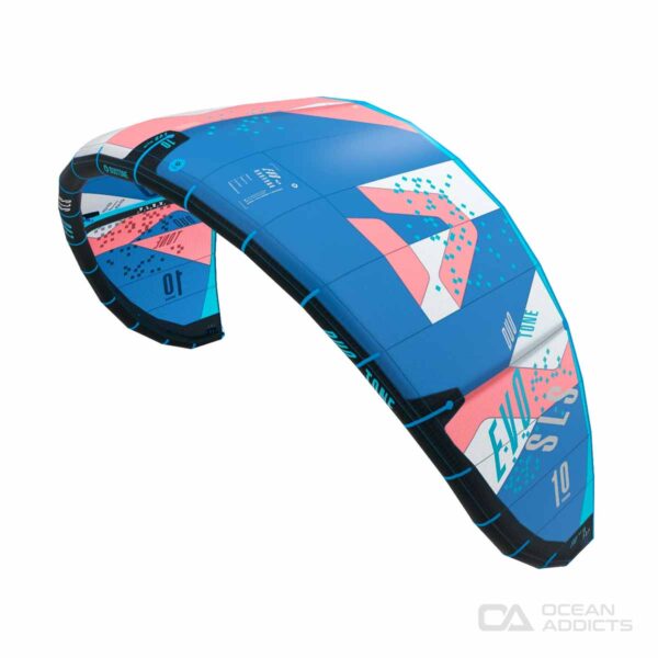 2024 Duotone Evo SLS Kite - Blue - Top Angle - Buy Duotone Kites Online Australia