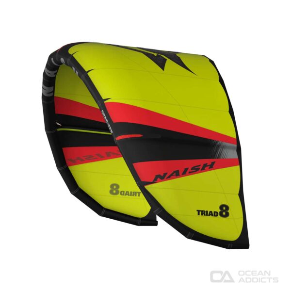 S27 Naish Triad Kite 2023 - Yellow Left Side - Order Naish Kites Online Australia