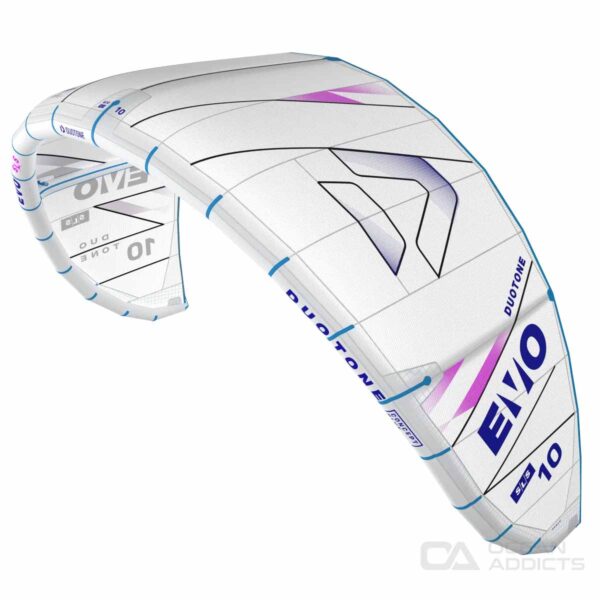 2025 Duotone Evo SLS Concept Blue Kite - Top Angled