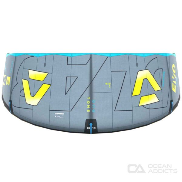 2026 Duotone Evo D-LAB Kite - grey-lime - top