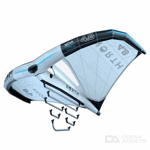 North Nova Pro Wing 2025 - Bottom View and booms